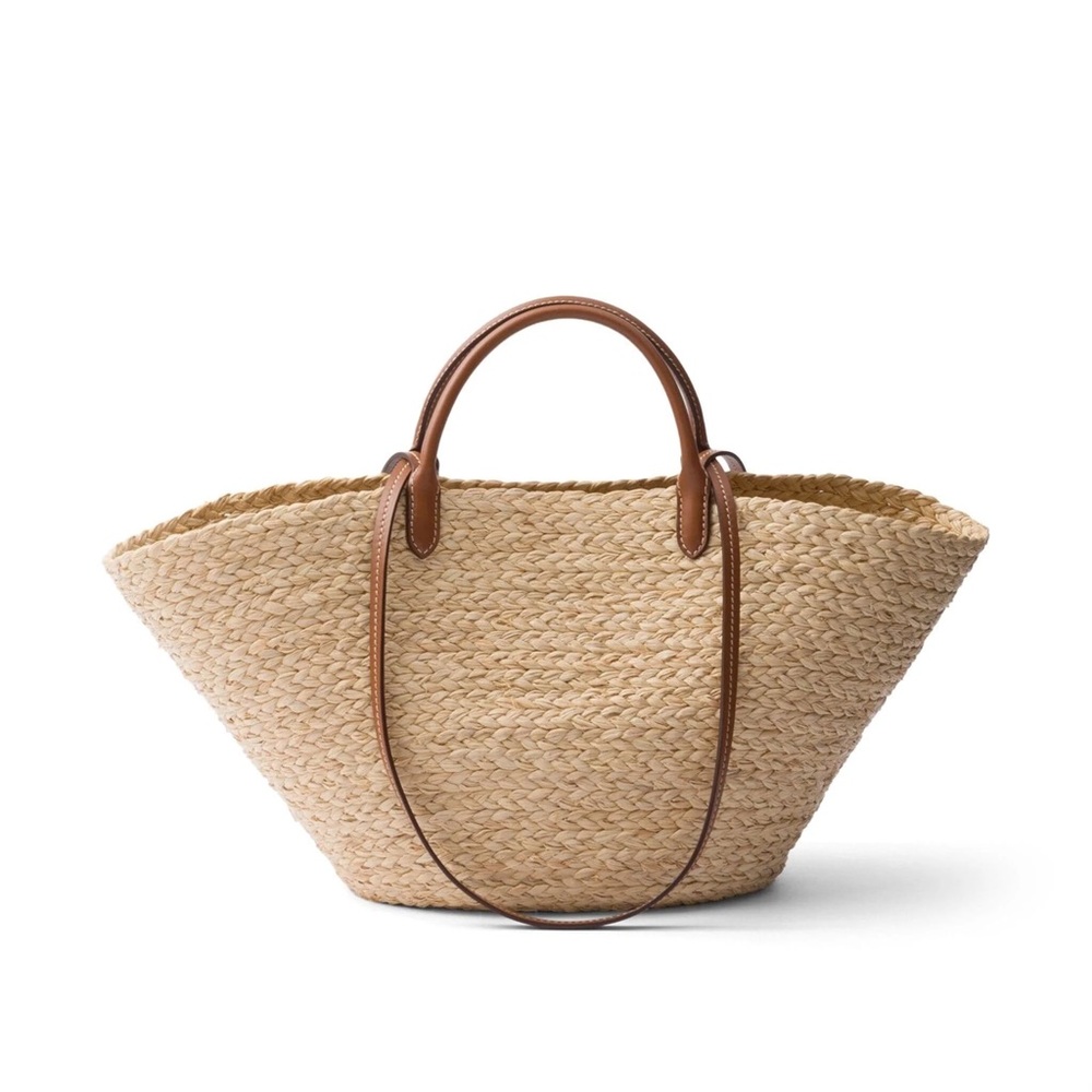 ❌❌SOLD! New Prada Large Raffia Tote Bag - Picture 3 of 4